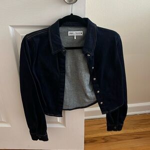 Zara denim shirt